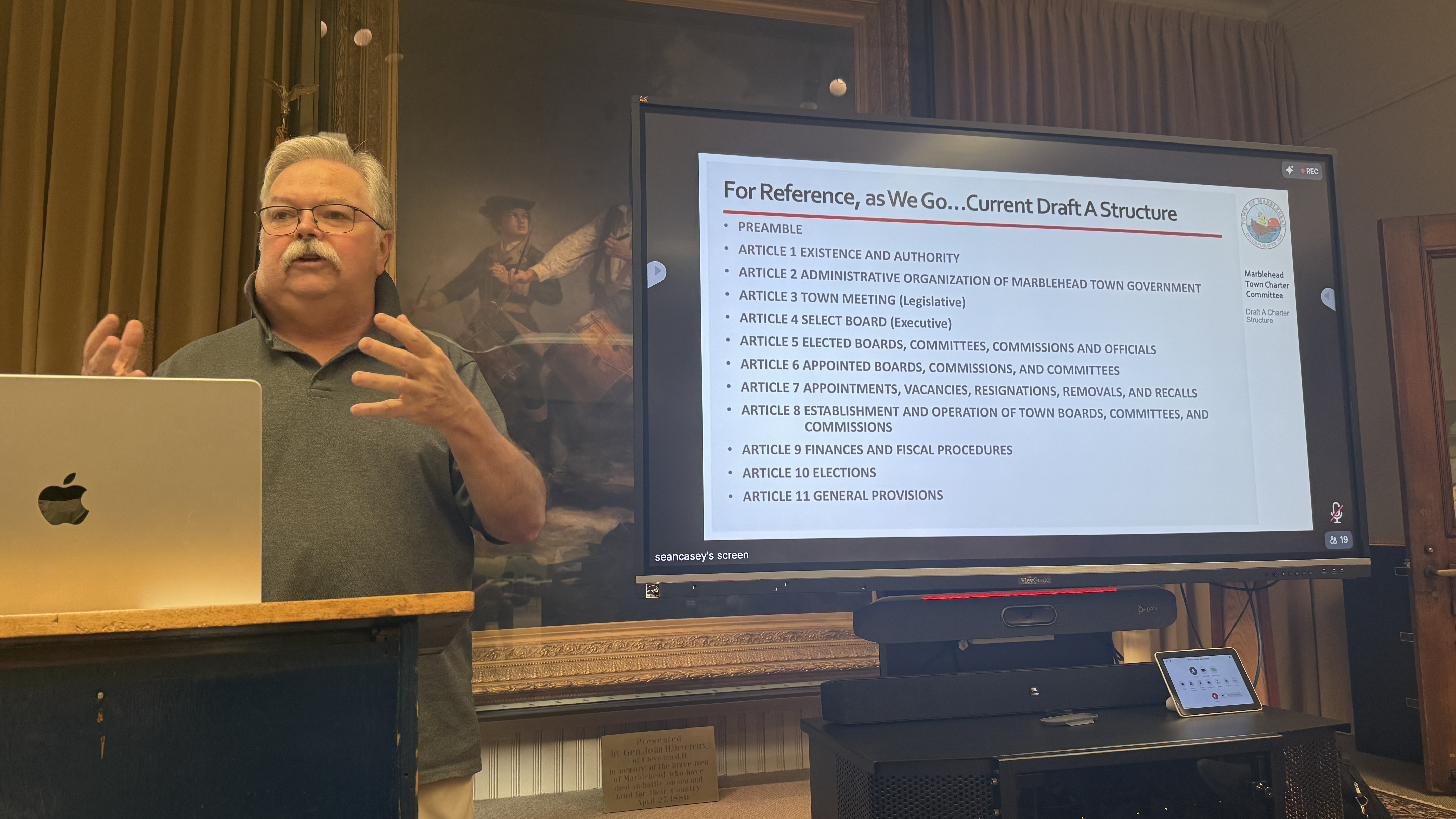 Residents weigh in on Marblehead’s first draft of town charter ...