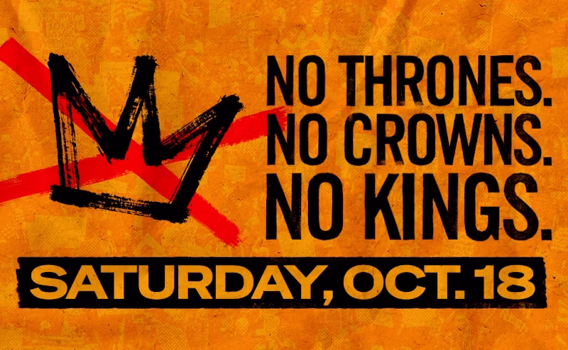 No Kings 2: Peaceful protest Saturday, Oct. 18