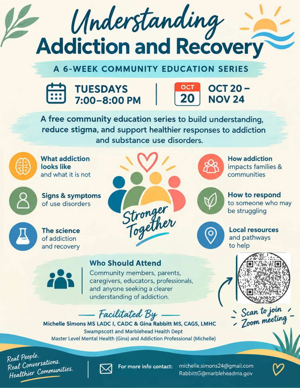 Addiction, recovery series returns Oct. 20 - Marblehead Current